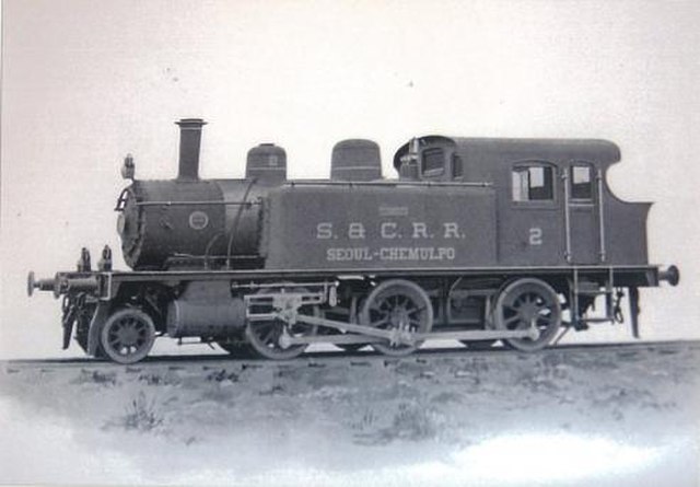 The Sentetsu Mogai-class locomotives used by the Seoul & Chemulpo Railroad