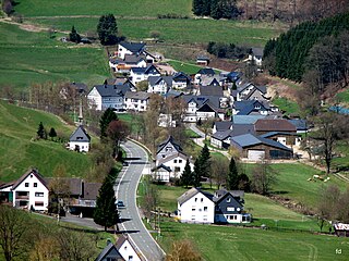 Sögtrop Stadtteil of Schmallenberg in North Rhine-Westphalia, Germany