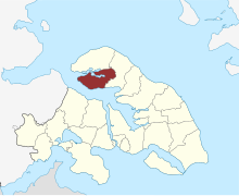 Location of Oksbøl Sogn in Sønderborg Municipality