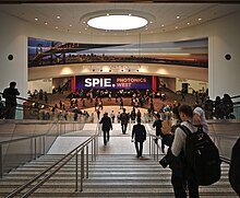 Photonics West is one of the major SPIE conferences. SPIE Photonics West 2017.jpg