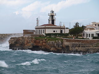 Ciutadella Lighthouse Lighthouse on Menorca, Spain