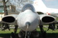 Saab J 35 Draken fighter, displayed at the Polish Aviation Museum, Cracow