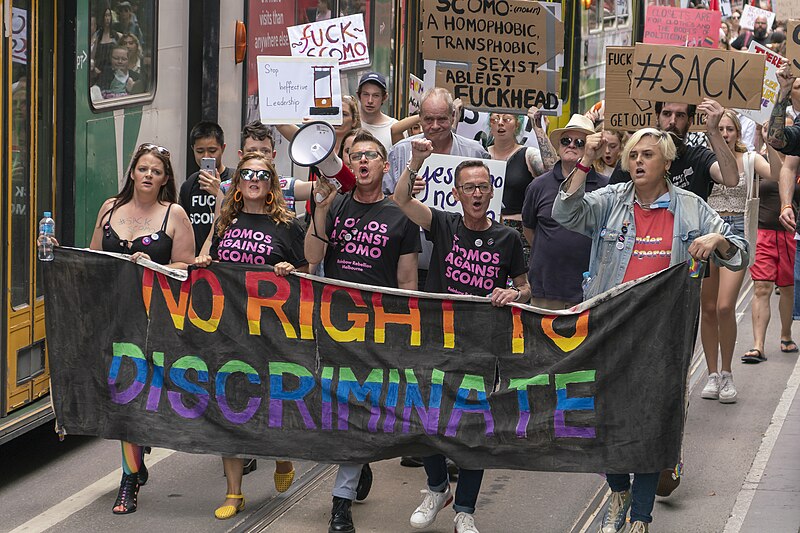 File:Sack Scomo - No Right to Discriminate Melbourne Rally (49788057566).jpg