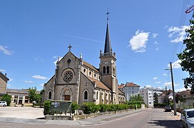 A dijoni Saint-Paul-templom cikk illusztráló képe