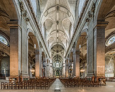 The interior of Saint-Sulpice