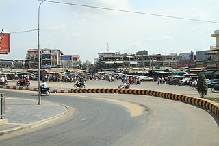 Khan Chbar Ampov District in Phnom Penh, Cambodia