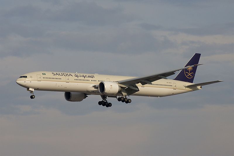 File:Saudia Boeing 777-300ER HZ-AK23 (24438906750).jpg