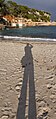 * Nomination Shadow of the photographer at the bathing beach in the bay Cala Llombards --F. Riedelio 06:54, 21 October 2023 (UTC) * Promotion Quite noisy and looks a bit overprocessed. --Plozessor 11:10, 26 October 2023 (UTC)  New version Improved. Thanks for the review. --F. Riedelio 07:57, 27 October 2023 (UTC)  Support Good quality now! --Plozessor 05:41, 28 October 2023 (UTC)