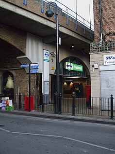 Shadwell neighborhood in London, England