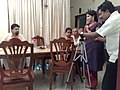 Pramod Vadakara, cameraman captures a shot of Jalachhayam-2