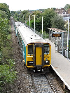 Rhiwbina railway station Railway station in Cardiff, Wales