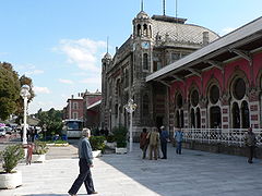 The Sirkeci Terminal in Istanbul Sirkeci-station Orient Express.JPG