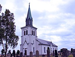 Sneskorpebys kirke i september 2013