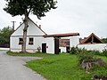 okres České Budějovice] s datací 1948}} English: House No 1 in the village of Slavětice, České Budějovice District, Czech Republic dated 1948