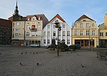 Market Square, part of Stare Miasto (Old Town) neighbourhood