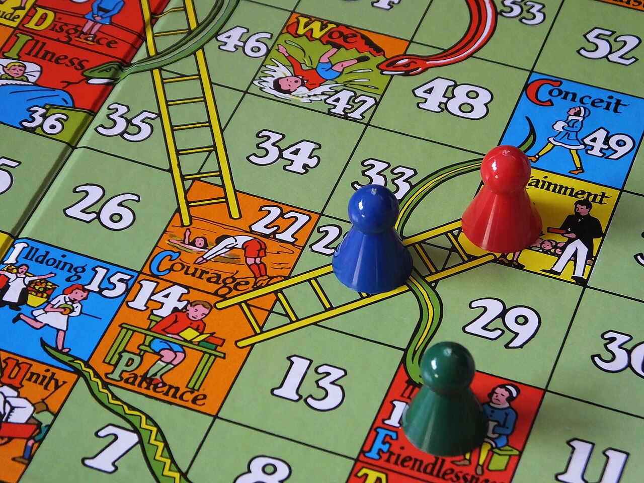 Snakes and ladders - Wikipedia