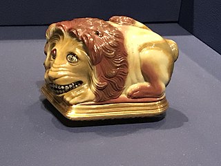 Snuffbox in the Form of a Lion