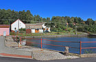 Čeština: Rybník na návsi ve Stříteži English: Common pond in Střítež, Czech Republic.