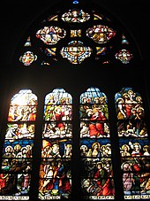 Great window in the choir gallery of St. Mary - St. Catherine of Siena Parish (Charlestown, MA, USA) StM-window.jpg