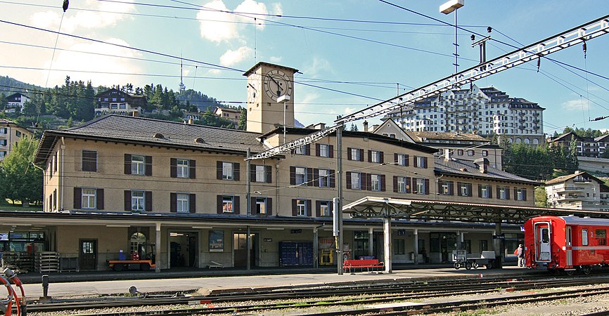 Station Sankt Moritz
