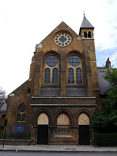 St Peters Church, Vauxhall church in Vauxhall, London