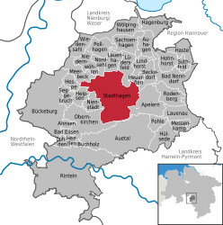 Stadthagen – Mappa
