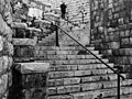 Stairs to the Poetry Trail - Wadi Nisnas in Haifa - Israel