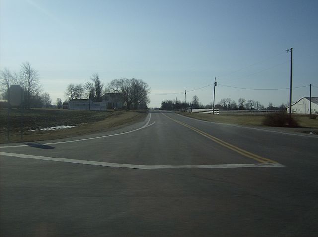 Along State Road 101 at its intersection with U.S. Route 224