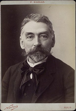 Stéphane Mallarmé, photo by Nadar, about 1890