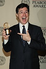 Thumbnail for List of awards and nominations received by Stephen Colbert