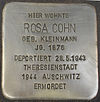 Stolperstein Grolmanstr 34-35 (Charlottenburg) Rosa Cohn.jpg