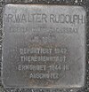 Stolperstein Sievekingplatz 1 (Rudolphi) in Hamburg-Neustadt.JPG