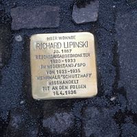 Stolperstein für Richard Lipinski.JPG
