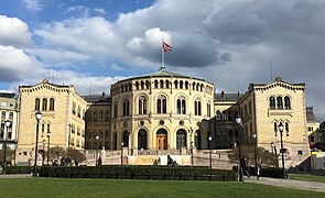 Parlamentsgebäude am Eidsvolls plass