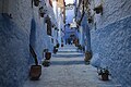 Street in the city of Chefchaouen