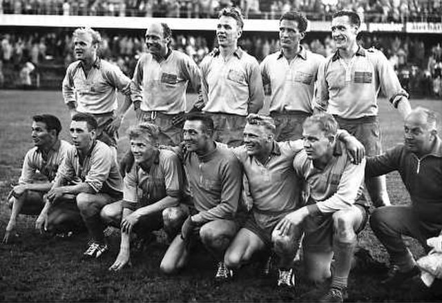 Sweden won the silver medal at the 1958 World Cup.