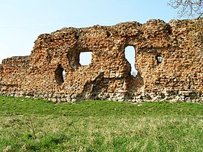 Ruinele castelului din Szubin