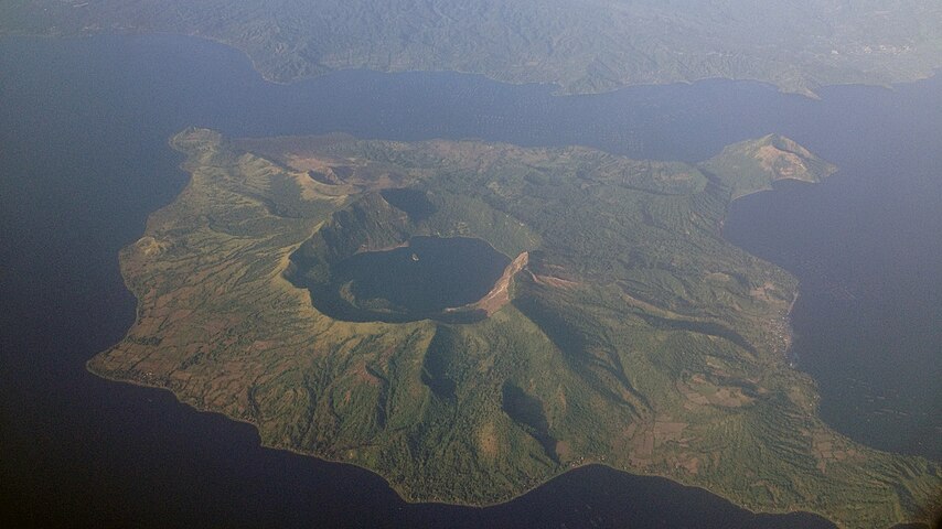 Taal in Batangas is the most active volcano in the Philippines