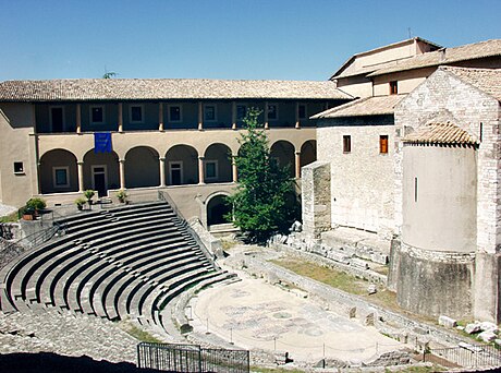 Romeins theater van Spoleto