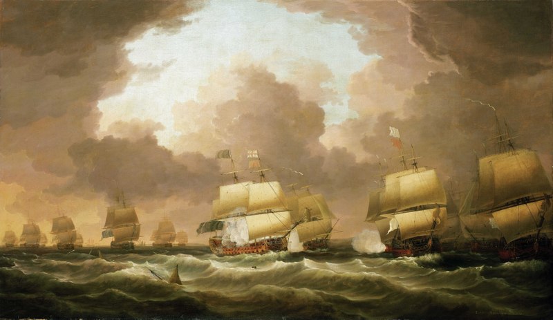 File:The Battle of Quiberon Bay, 20 November 1759 RMG BHC0400.tiff