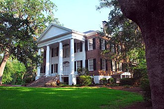 Grove Plantation in Tallahassee, Florida. Known officially as the Call/Collins House at the Grove. Built circa 1840. The Call-Collins House, The Grove- Tallahassee, Florida (7157983334).jpg