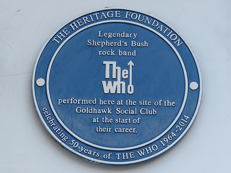 File:The Who blue plaque.jpg