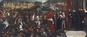 Die Belagerung von Asola, 1544/1545, Privatsammlung