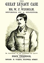 Миниатюра для Файл:Title page of The Great Lunacy Case of Mr. W. F. Windham. Reported by a Solicitor.jpg