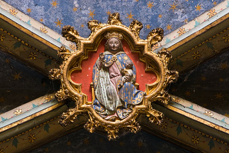 Fichier:Toulouse Cathedral - Keystone 1.jpg