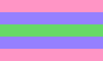 Trigender pride flag
