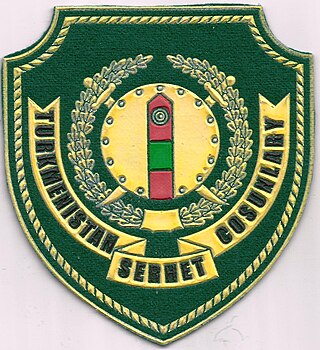 <span class="mw-page-title-main">State Border Service of Turkmenistan</span> Border guard agency of the Armed Forces of Turkmenistan