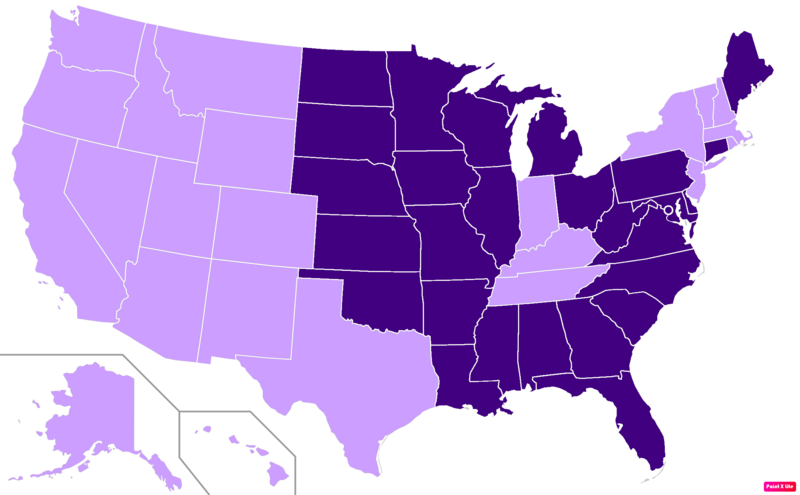 File:US states by Mainline or Black Protestant population.png