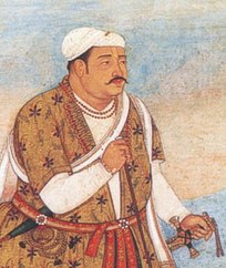 Udai Singh also known as Mota Raja. He was placed on the throne after the kingdom being captured by Akbar Udai Singh of Marwar.jpg
