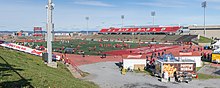 A practice in their home stadium. Universite Laval 003.jpg